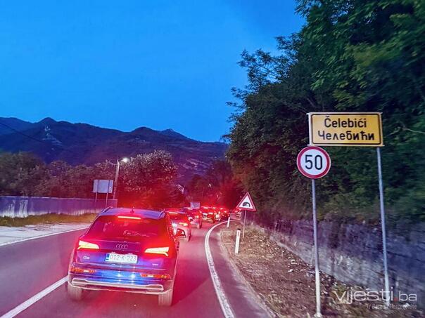 Sistem zakazao: Kolaps od Jablanice, vozači "zarobljeni"