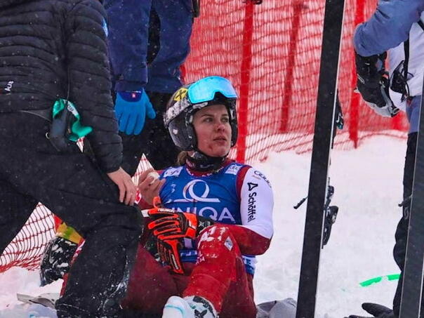 Skijašica se zakucala u zaštitnu ogradu pri brzini od 109 km/h