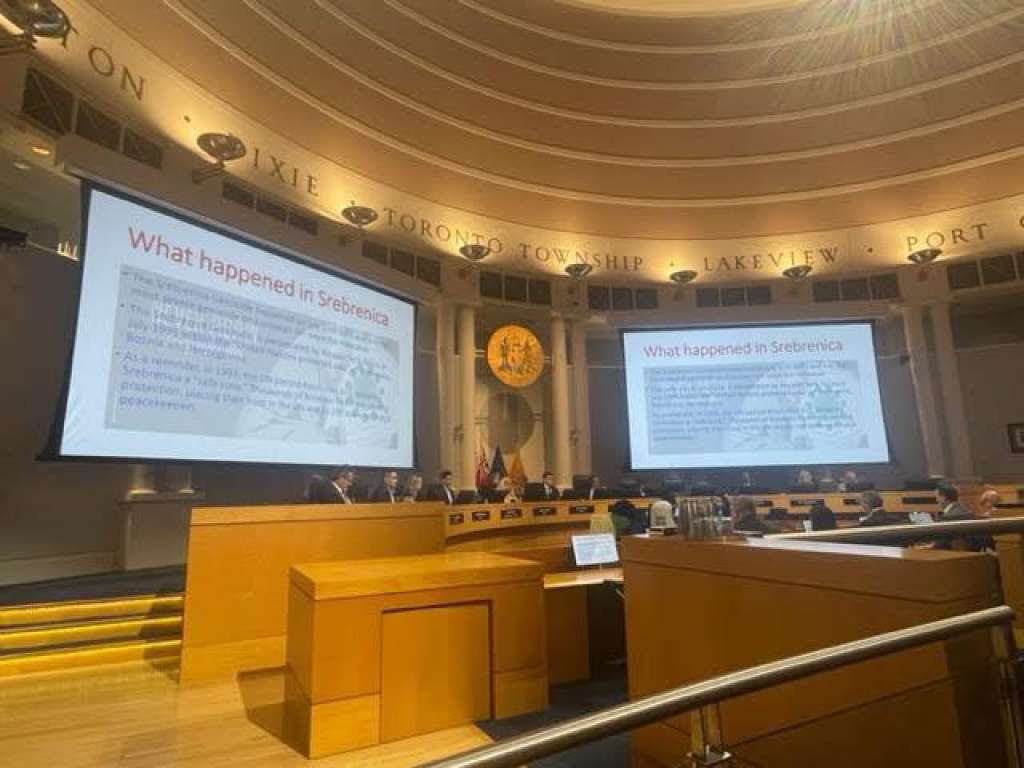 Skupština kanadskog grada Mississauga jednoglasno usvojila Rezoluciju o genocidu u Srebrenici