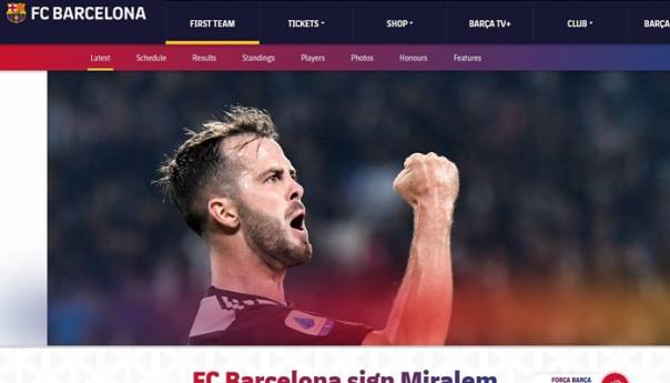 Službeno: Pjanić potpisao ugovor s Barcelonom