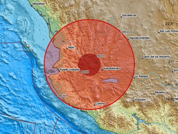 Snažan zemljotres na jugu Meksika