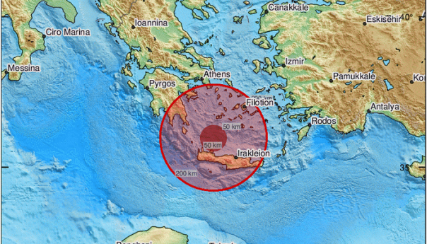 Snažan zemljotres pogodio Grčku