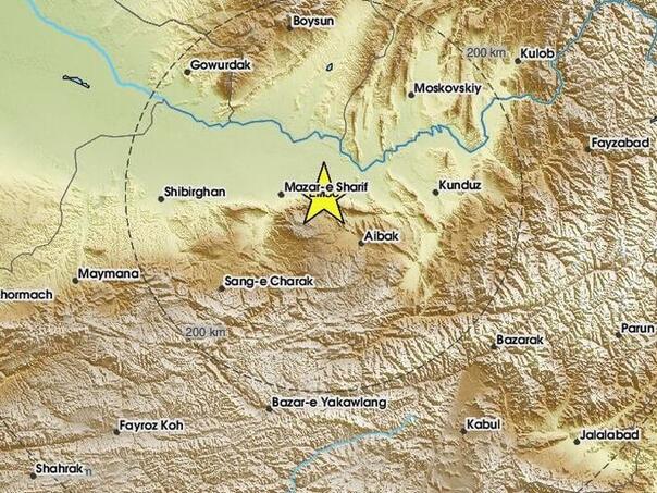 Snažan zemljotres pogodio sjever Afganistana