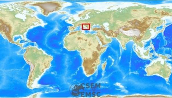 Snažan zemljotres u Jadranskom moru