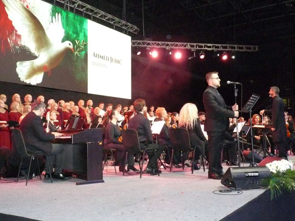 Snažne poruke podrške sa koncerta u Zenici pod nazivom "Narodu Palestine"