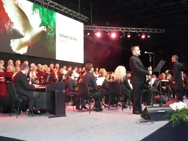 Snažne poruke podrške sa koncerta u Zenici pod nazivom "Narodu Palestine"