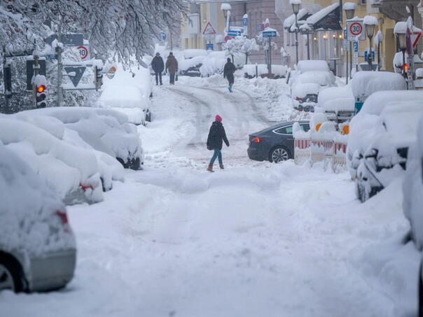Snažni arktički val 23. decembra pogodit će Evropu, past će pola metra snijega