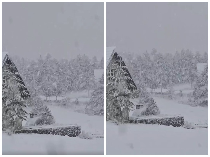 Snijeg zabijelio Blidinje, bit će ga i tokom dana