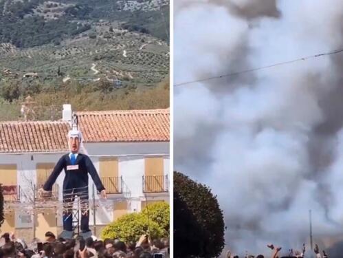 Spaljivanje lutke Netanyahua produbilo sukob Španije i Izraela