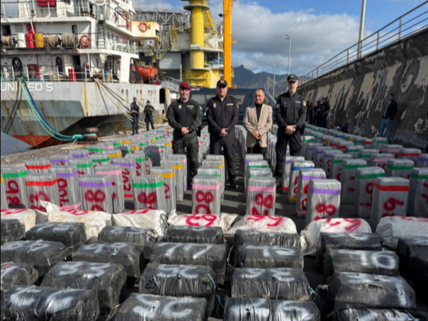 Video: Španska policija zapljenila rekordnih 10 tona kokaina