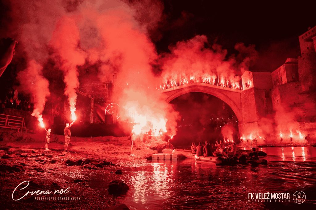 Spektakl ispod Starog mosta: Velež organizuje Crvenu noć