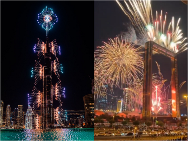 Spektakularni vatromet obilježio Novu godinu u Dubaiju