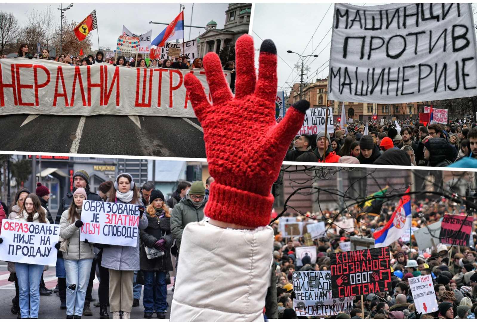 Srbija na nogama: Počeo masovni štrajk protiv režima!