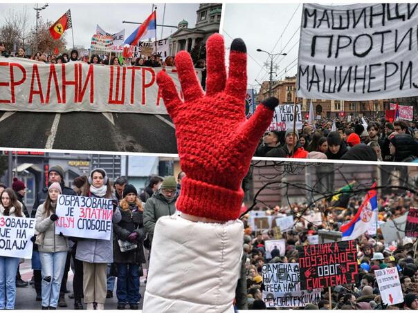 Srbija na nogama: Počeo masovni štrajk protiv režima!