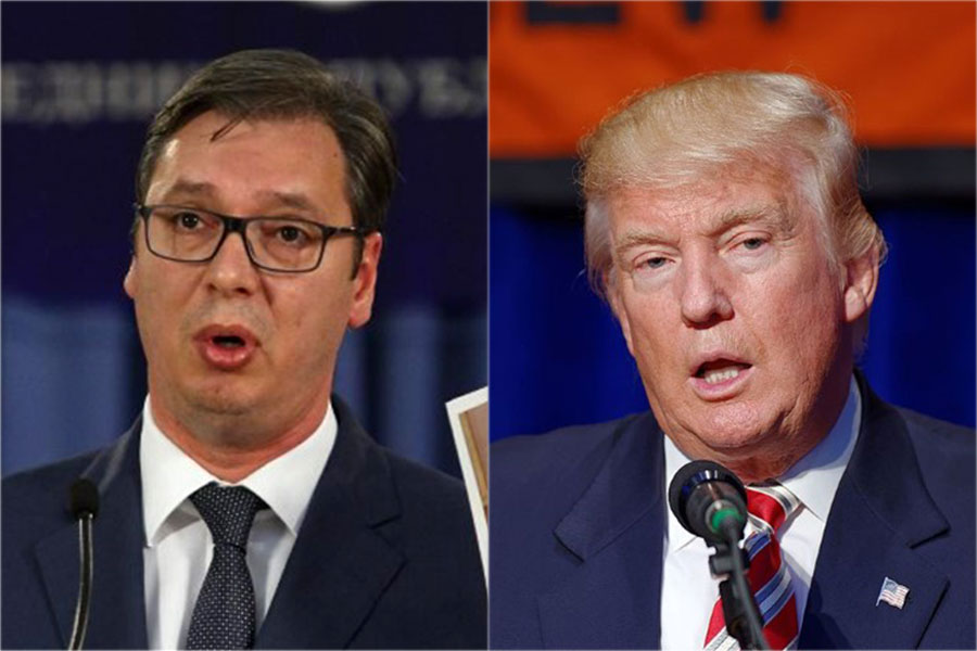 Srbijanski mediji: U toku telefonski razgovor Vučića i Trumpa