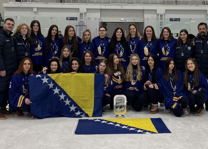 Srebro za naše zlatne bh. hokejašice na Svjetskom prvenstvu!