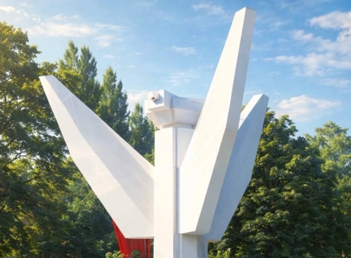 Srušen spomenik za 77 poginulih Veležovaca na stadionu "Pod Bijelim Brijegom"