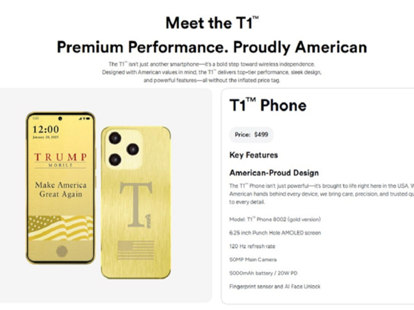 Šta se desilo sa zlatnim mobitelom kojeg je Trump htio proizvoditi?