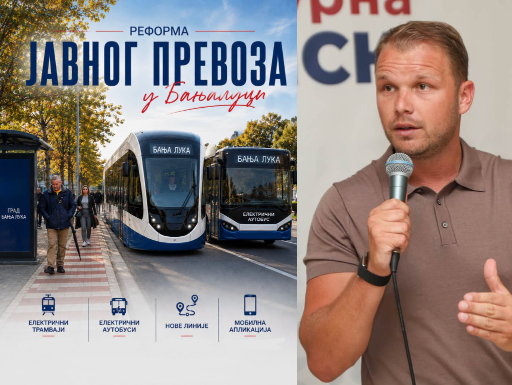 Stanivuković najavio električne autobuse i tramvaje u Banjoj Luci