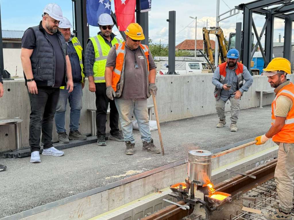 Šteta obišao gradilište tramvajske pruge na Ilidži