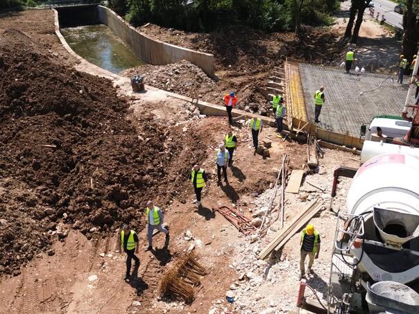 Šteta posjetio gradilište XII transverzale: Manje gužvi, veća sigurnost