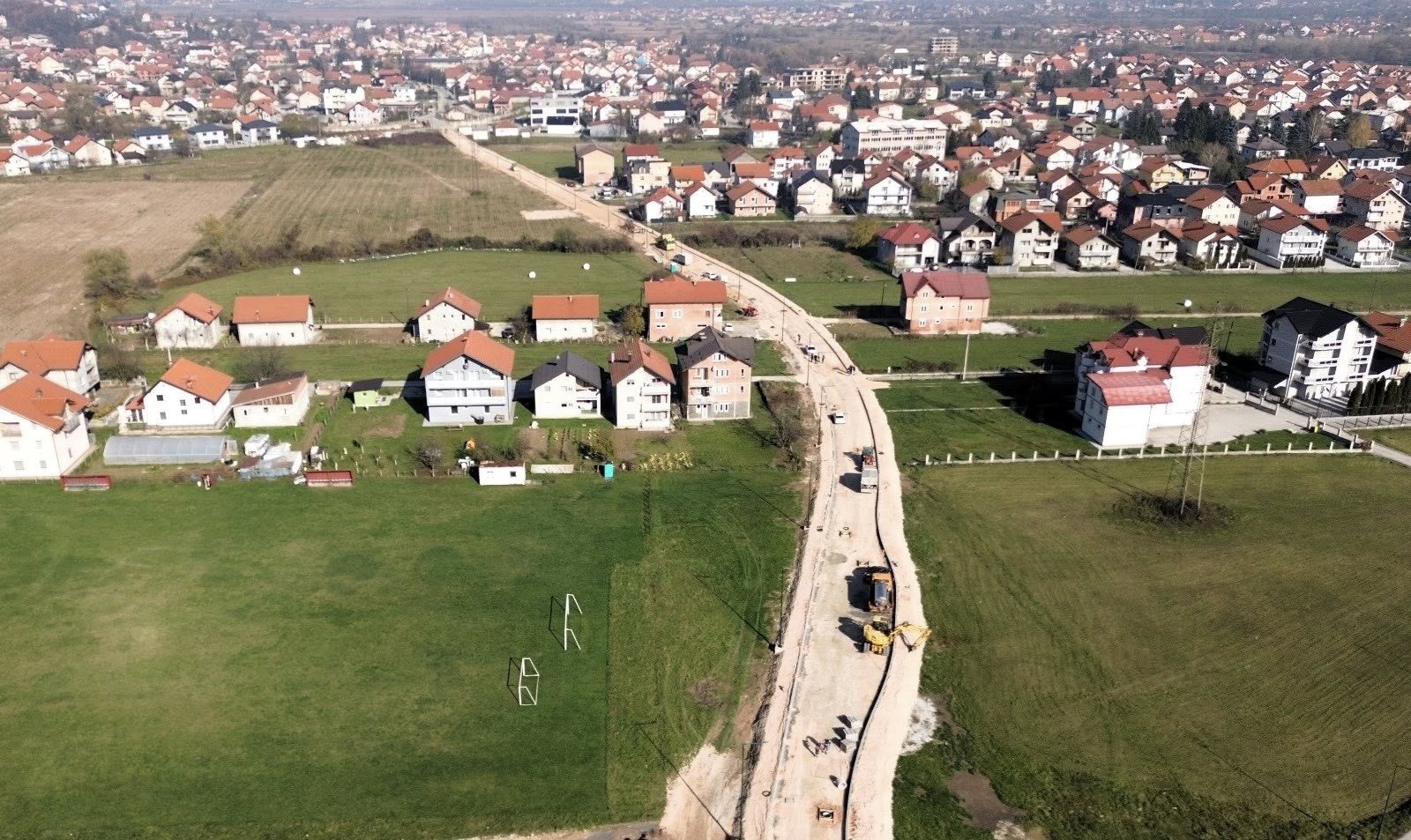 Šteta: Tri gradilišta na Ilidži spremna za postavljanje prvog sloja asfalta