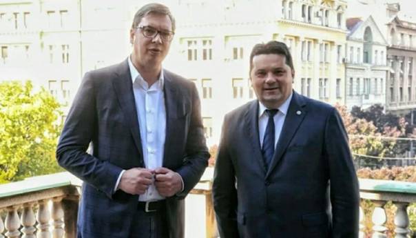 Stevandić s Vučićem: Zahvalnost za sve što čini za RS