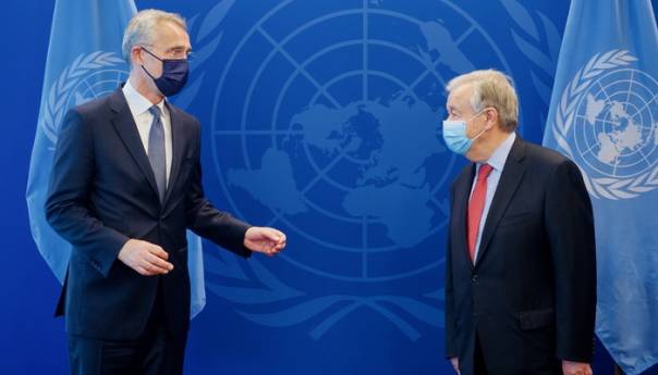 Stoltenberg i Guterres o jačanju saradnje NATO-a i UN-a