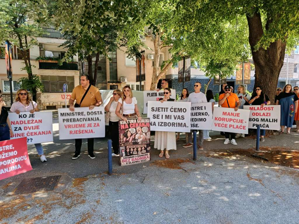 Štrajk upozorenja u pravosuđu HNK-a: Hoće veće naknade i nastavak pregovora