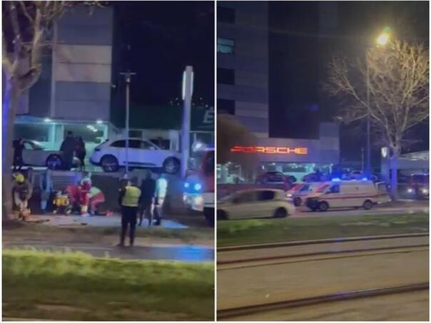 Stravičan udes u Sarajevu: Hitna i vatrogasci na terenu