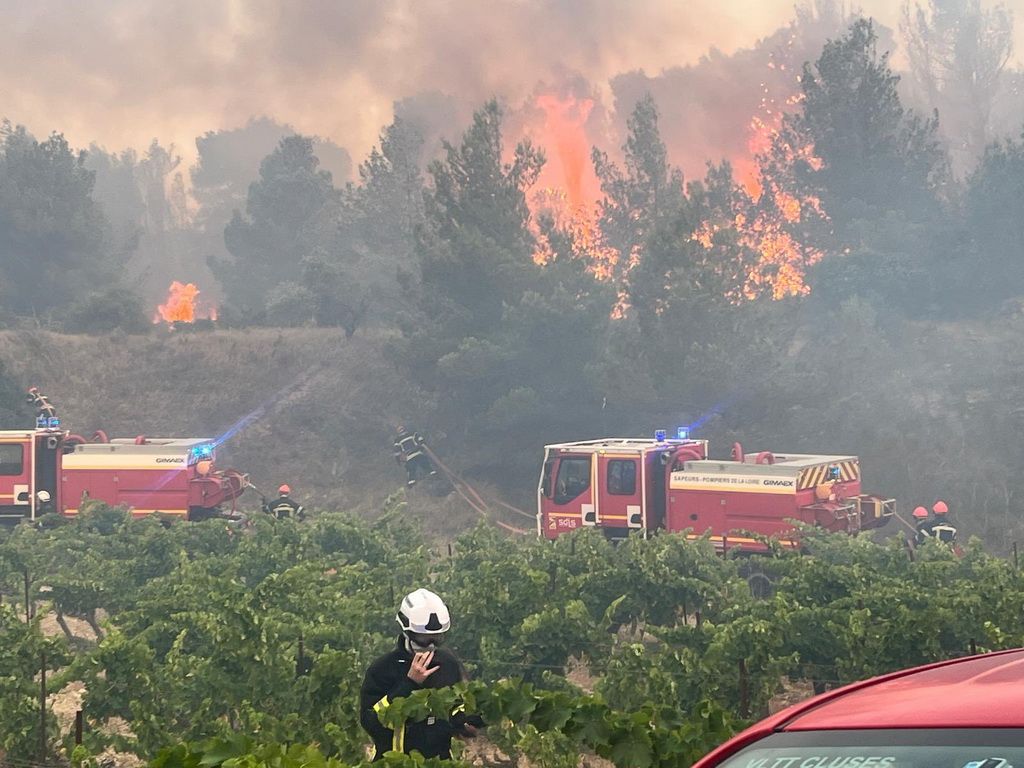 Šumski požar bjesni na jugu Francuske
