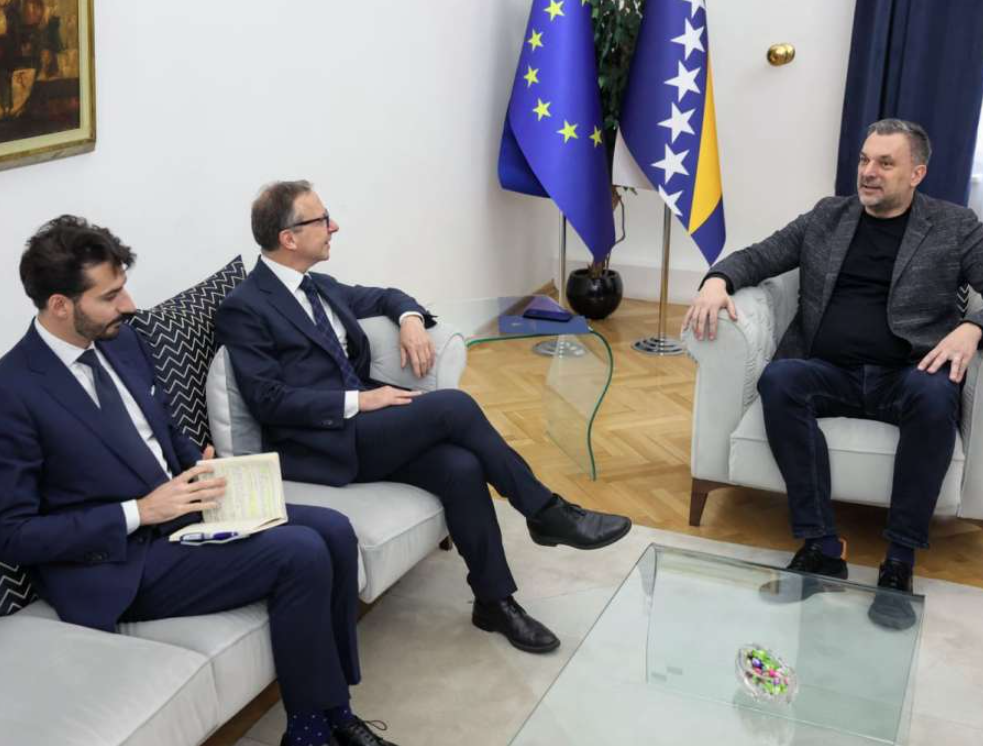 Susreti u proteklom periodu učvrstili povjerenje i saradnju BiH i Italije