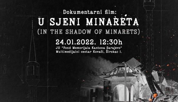Sutra premijera dokumentarca 'U sjeni minareta'