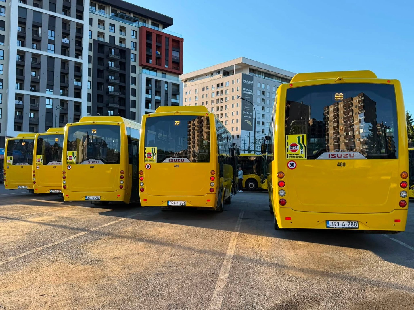 Svi novi minibusevi u Sarajevu od danas na ulicama