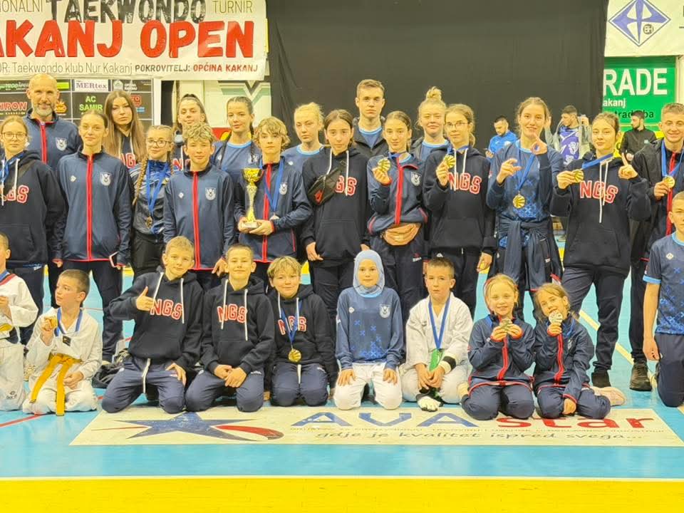 Taekwondo klub Novi Grad Sarajevo najbolji na kriterijskom turniru sa 35 medalja