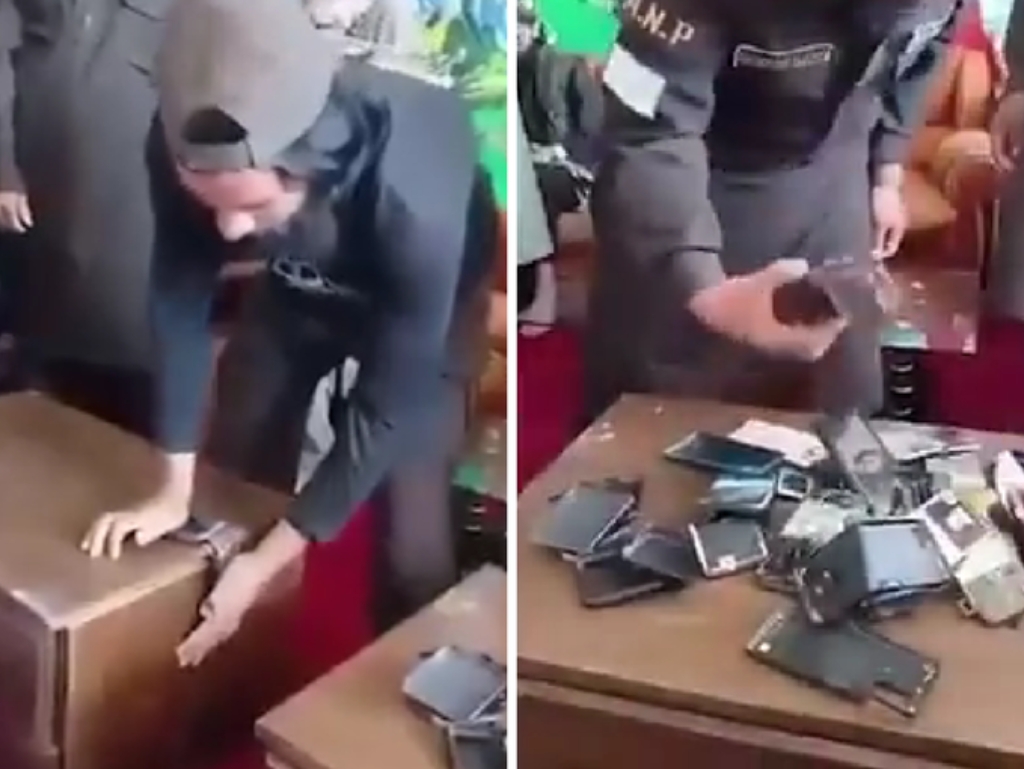 Talibani zabranili telefone pa ih razbijali