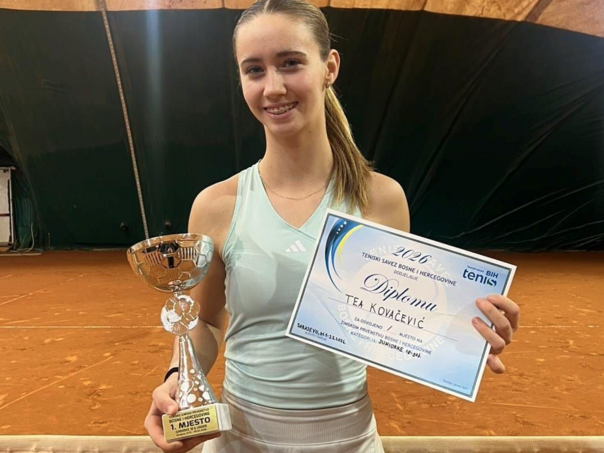 Tea Kovačević do titule uz samo četiri izgubljena gema