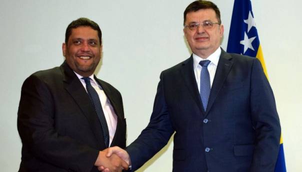 Tegeltija se sastao s ambasadorom Katara u BiH Al-Khaterom
