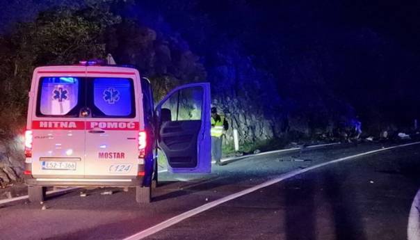 Teška nesreća kod Mostara: Dvije osobe poginule