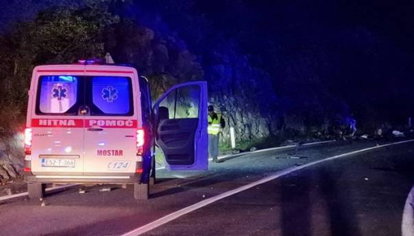 Teška nesreća kod Mostara: Dvije osobe poginule
