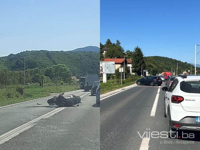 Teška nesreća u Binježevu, saobraćaj potpuno blokiran