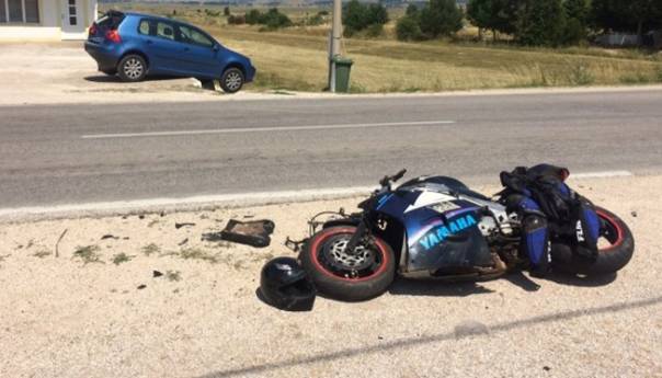 Teško povrijeđen motociklista kod Bosanske Gradiške
