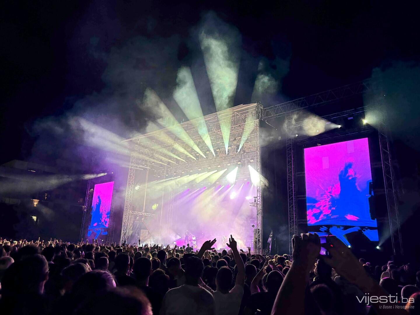 The Prodigy priredio spektakl na Grbavici: Sarajevo večeras pleše uz svjetske hitove