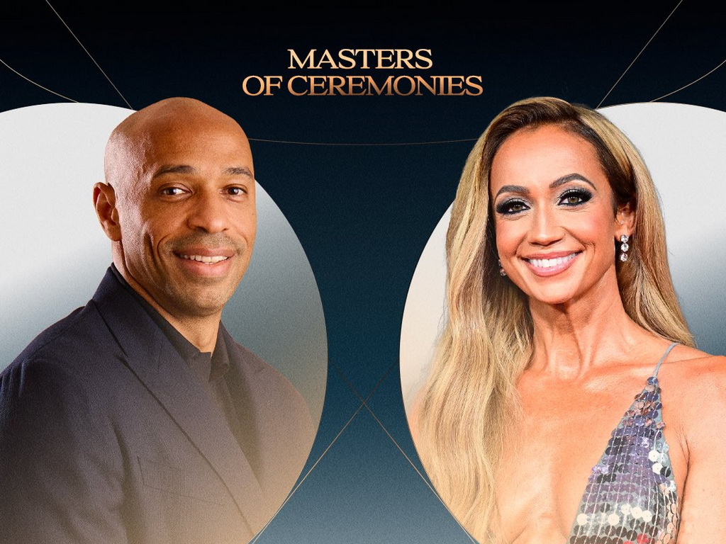 Thierry Henry i Kate Scott voditelji ceremonije Zlatne lopte