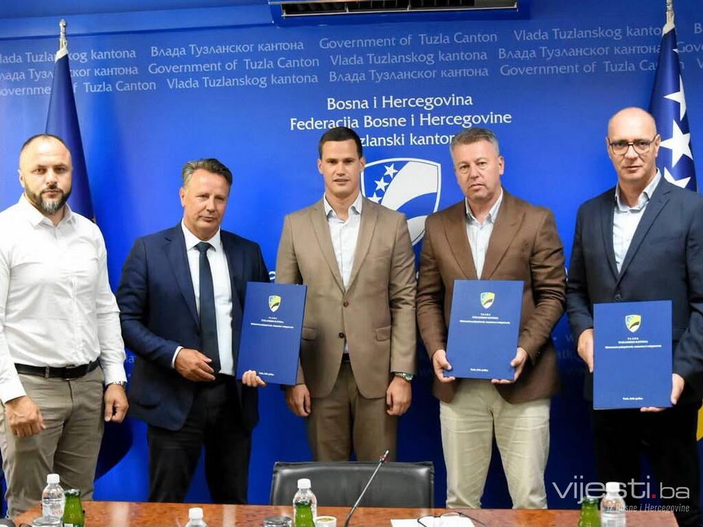 TK raspodijelio sredstva za projekte vodosnabdijevanja: Tuzli 7 miliona KM, Gradačcu 6,9 miliona KM