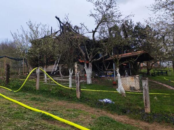 Tragedija kod Samobora: U požaru drvene kuće poginule dvije osobe