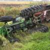 Traktor se prevrnuo kod Gradiške, jedno lice poginulo