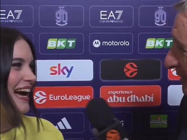 Trener Pešić (76) usred intervjua tražio broj mlade novinarke