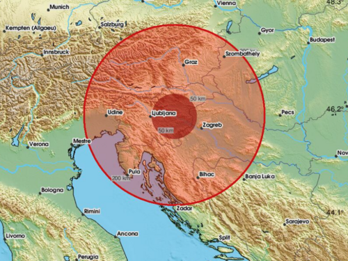 Trese se tlo u Sloveniji, registrovana dva zemljotresa