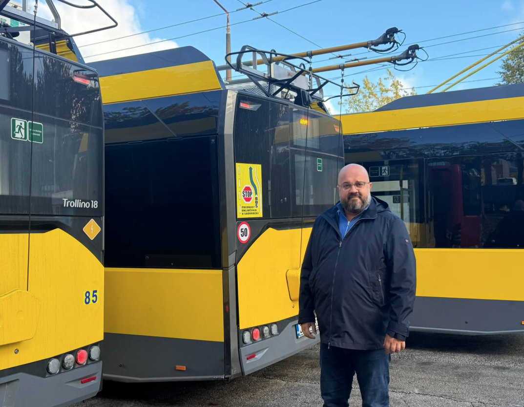 Tri nova Solaris trolejbusa na sarajevskim ulicama
